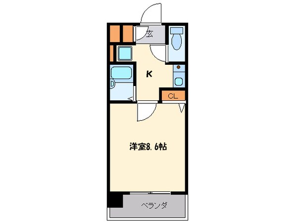 ﾗｲｵﾝｽﾞｽﾃ-ｼｮﾝﾌﾟﾗｻﾞ箱崎(1001)の物件間取画像